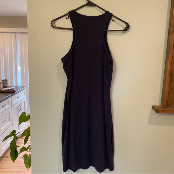 EXPRESS navy blue dress with sequins - Picture 1 of 3